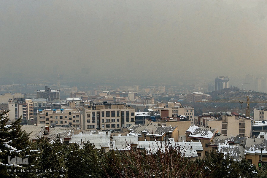 هوای تهران ناسالم برای گروه‌های حساس