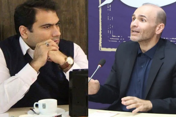 مرتضی صدیقیان، پژوهشگر روابط بین‌الملل و حسین آجورلو، عضو هئیت علمی دانشگاه علامه عسگری