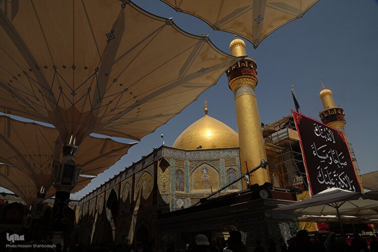 حرم حضرت علی(ع) در آستانه اربعین حسینی