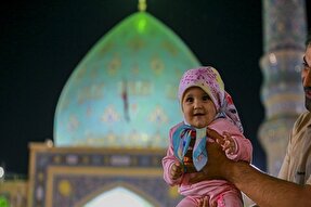 عکس | نجوای دعای توسل در مسجد مقدس جمکران