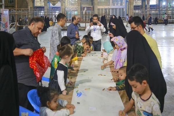 ویژه‌برنامه «کودکان مهدوی» در مسجد جمکران