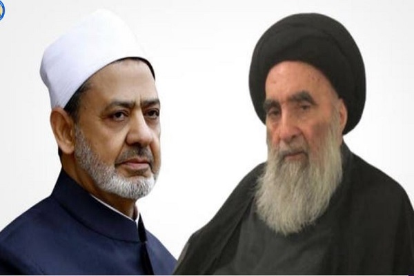 شیخ الازهر درگذشت همسر آیت‌الله العظمی سیستانی را تسلیت گفت