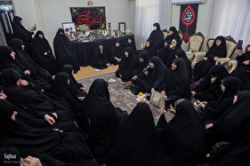 محفل بانوان قرآنی به مناسبت هفته هوافضای سپاه