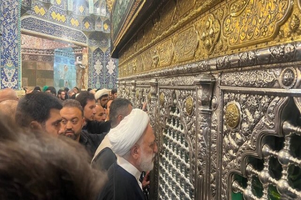 رییس قوه قضاییه به زیارت حرم حضرت معصومه(س) مشرف شد