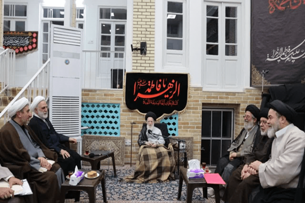 دیدار رئیس قوه قضائیه با آیت‌الله شبیری زنجانی