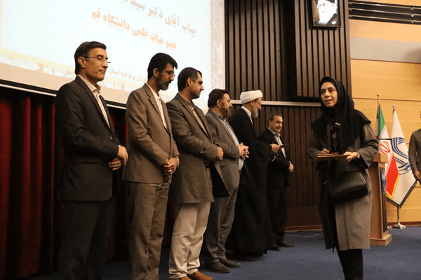 انتخاب پژوهشگر جهاددانشگاهی به‌عنوان فناور برتر استان