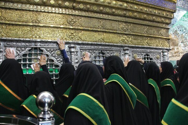 آیین معنوی خطبه‌خوانی در حرم بانوی کرامت برگزار می‌شود