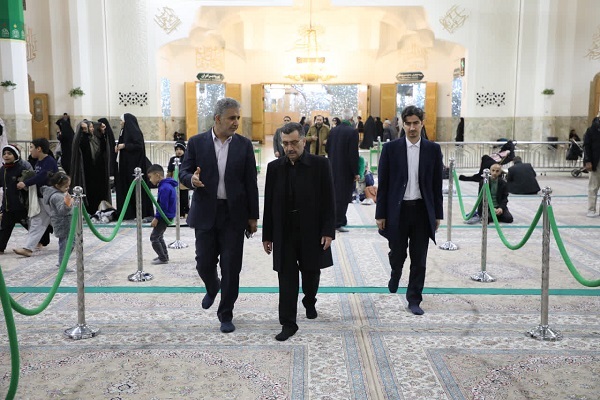 شاهین آخوندزاده، معاون تحقیقات و فناوری وزارت بهداشت، درمان و آموزش پزشکی سفر به قم