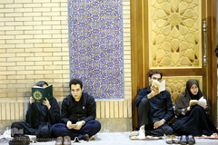 مراسم احیا شب نوزدهم ماه رمضان در حرم حضرت معصومه(س)