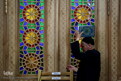 مراسم احیا شب نوزدهم ماه رمضان در حرم حضرت معصومه(س)