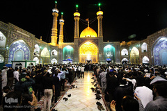 مراسم احیا شب نوزدهم ماه رمضان در حرم حضرت معصومه(س)