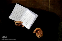 مراسم احیا شب نوزدهم ماه رمضان در حرم حضرت معصومه(س)