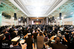 مراسم احیا شب نوزدهم ماه رمضان در حرم حضرت معصومه(س)