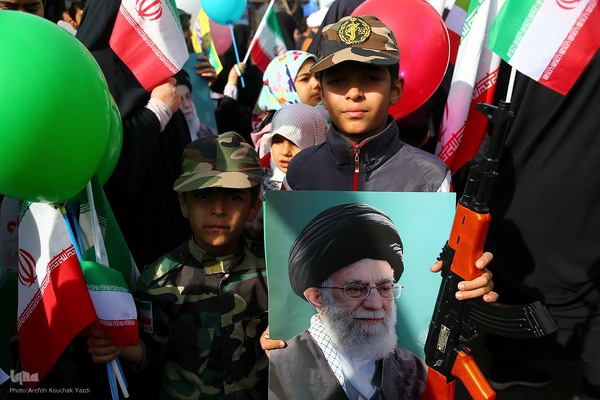 راهپیمایی 22 بهمن در قم