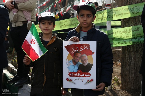 راهپیمایی 22 بهمن در قم