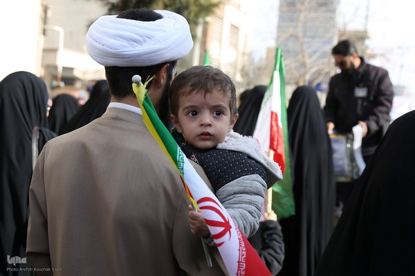 راهپیمایی 22 بهمن در قم