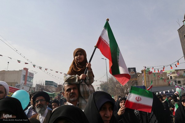 راهپیمایی 22 بهمن در قم