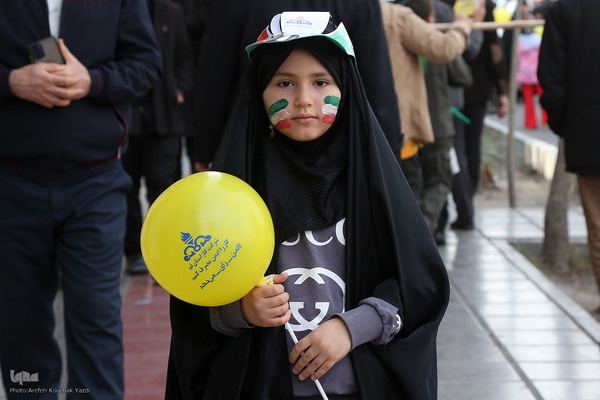 راهپیمایی 22 بهمن در قم