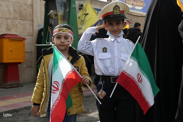 راهپیمایی 22 بهمن در قم