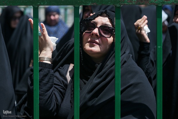 دسته عزا خادمان حرم مطهر بانوی کرامت در رثای امام جواد(ع)//////قم///