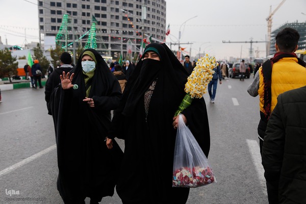 مسیر پیاده روی منتهی به مسجد جمکران