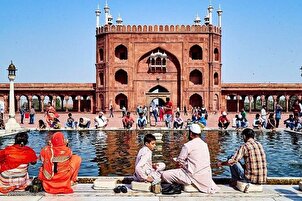 La grande mosquée de New Delhi