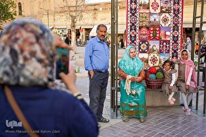 Le bazar de Chiraz au seuil de Norouz