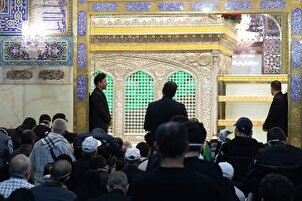 Waɗanda Isra'ila ta kai wa Falasɗinawa 'yan Lebanon hari sun ziyarci Haramin Imam Ridha