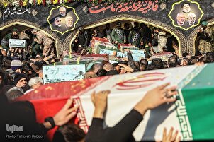 Iraniyawa sun yi bankwana da Shahidan da ba a tantance ba