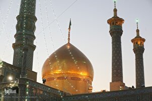Hubbaren Sayyida Fatima Masoumah a lokacin Tarukan zagayowar Lokacin Haihuwar Sayyida Zahra (AS)