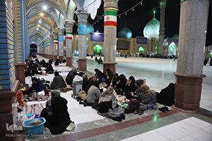 په  جمکران مقدس جومات کې د ظهور  د منتظرانو  روژماتی