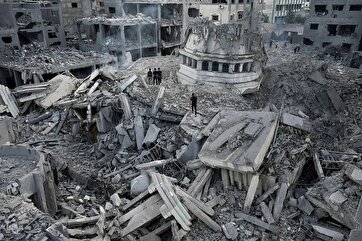 Destruição de mesquitas em Gaza em bombardeios sionistas
