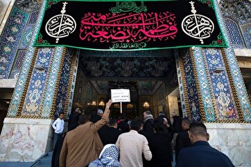 Fotos: Santuário Hazrat Maasoumeh na véspera do aniversário do martírio de Hazrat Zahra(a.s)