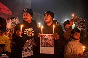 Em fotos: Caxemires realizam vigília pelas vítimas de Parachinar