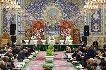 Programa de Leitura do Alcorão no Ramadan em Isfahan, Irã
