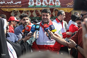8.000 Voluntários do Crescente Vermelho Iraniano Atenderão Peregrinos do Arbaeen no Iraque