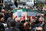Тело шахида Эхсана Закери было похоронено в Имамзаде Али Акбар (мир ему) в Чизаре + Фото
