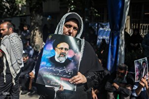 تھران میں شہید صدر کی تشیع جنازہ