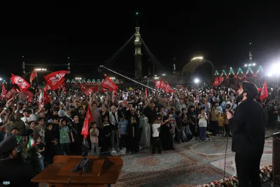 جشن امامت امام زمان در مسجد جمکران