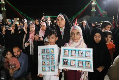 جشن امامت امام زمان در مسجد جمکران