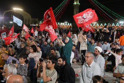 جشن امامت امام زمان در مسجد جمکران